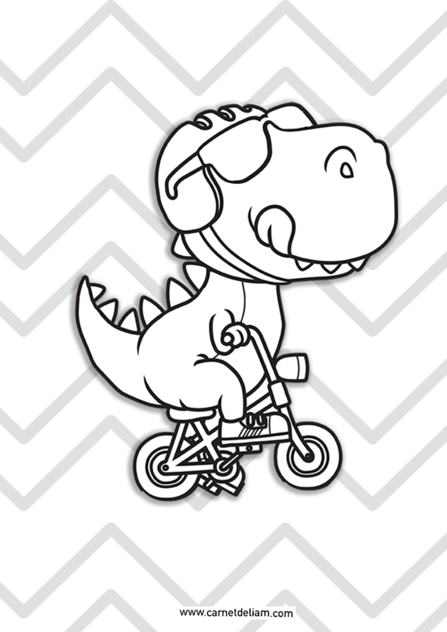 Dinosaure dessin simpleDessin dinosaure à imprimerSimpleGratuit